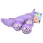 Крошки-Горошки мини кукла пупс в стручке с сюрпризом 1TOY сезон 2 пастельные оттенки Т17486
